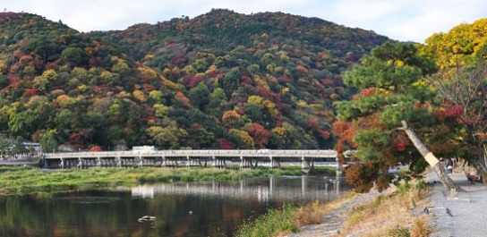Sagano Arashiyama Togettsukyo bridge